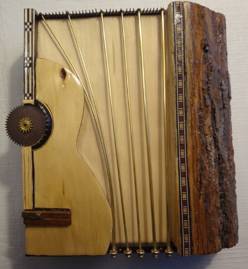 Carved Guitar, Stephanie Miserlis