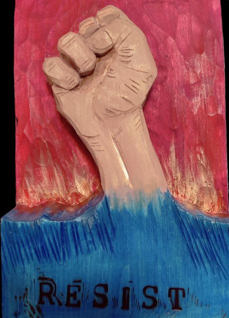 Resistance Fist, Stephanie Miserlis